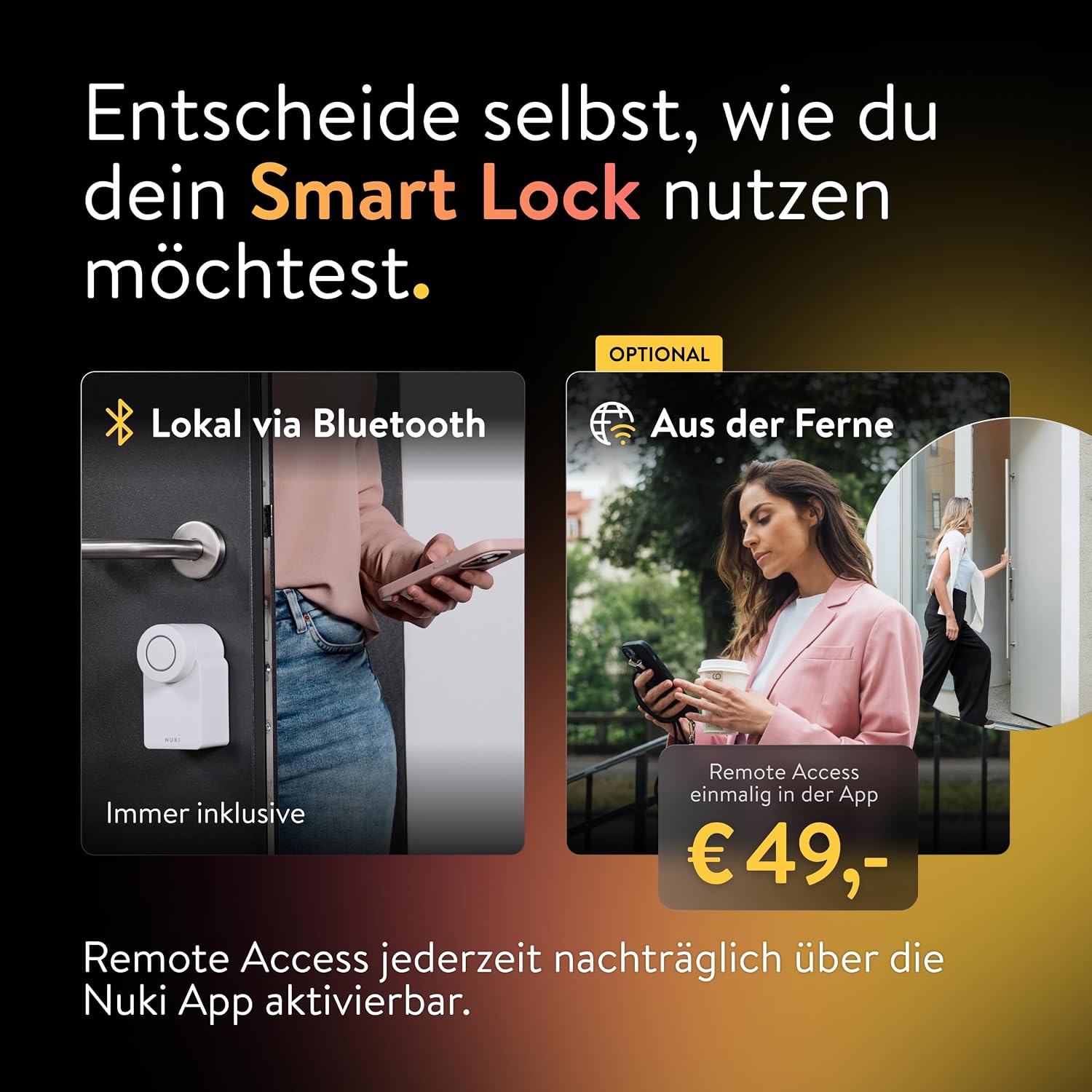 Thumbnail 5 de Nuki Smart Lock Go (2025) elektronisches Türschloss