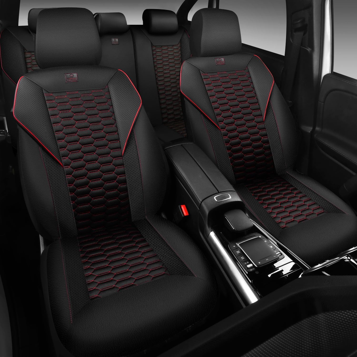 Detalle 2 de CAR PASS 3D Foam Mesh Leather Seat Covers, Universal