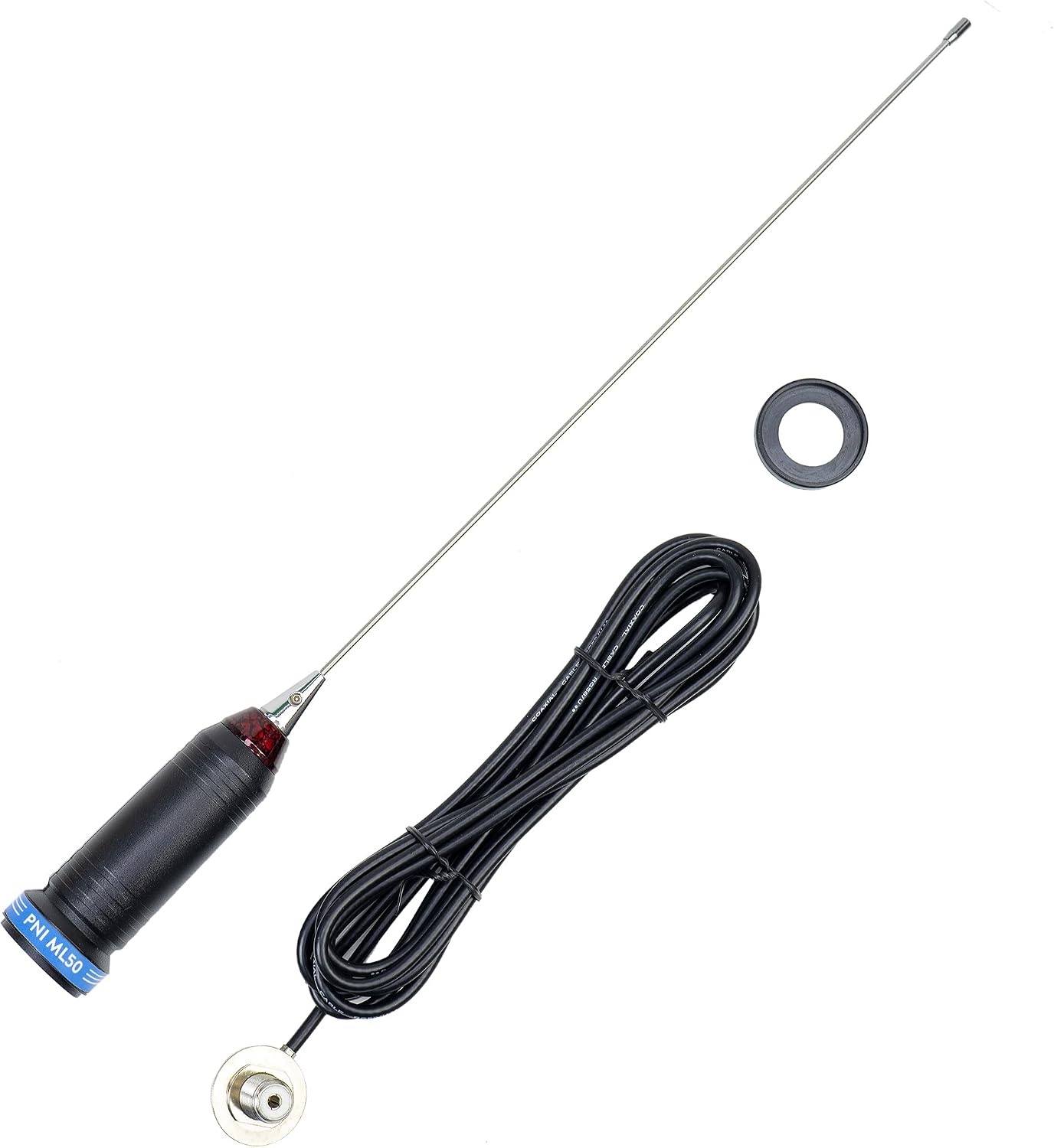 Thumbnail 4 de CB PNI ML50 Antenne – 26–28 MHz, 48 cm, 600 W, RG58 Kabel (3,5 m) ohne PL259 Stecker