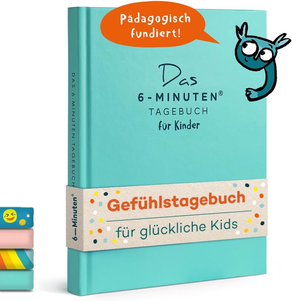 6-Minuten Gefühlstagebuch Kinder 6-12 Jahre
