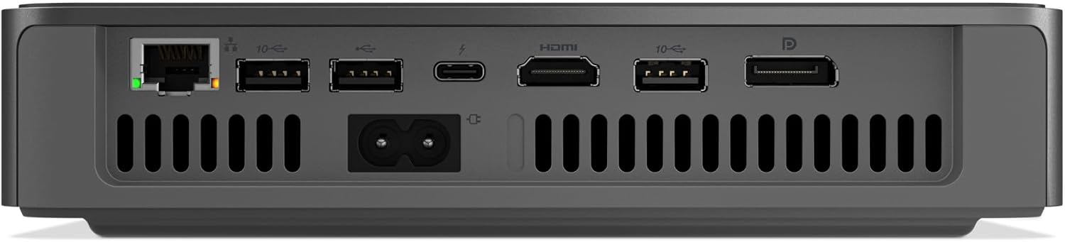 Thumbnail 3 de Lenovo IdeaCentre Mini Desktop (Intel Core 5 210H, 16GB RAM, 32GB SSD) – Luna Grey with Wi‑Fi 7, Thunderbolt 4 and Windows 11 Home