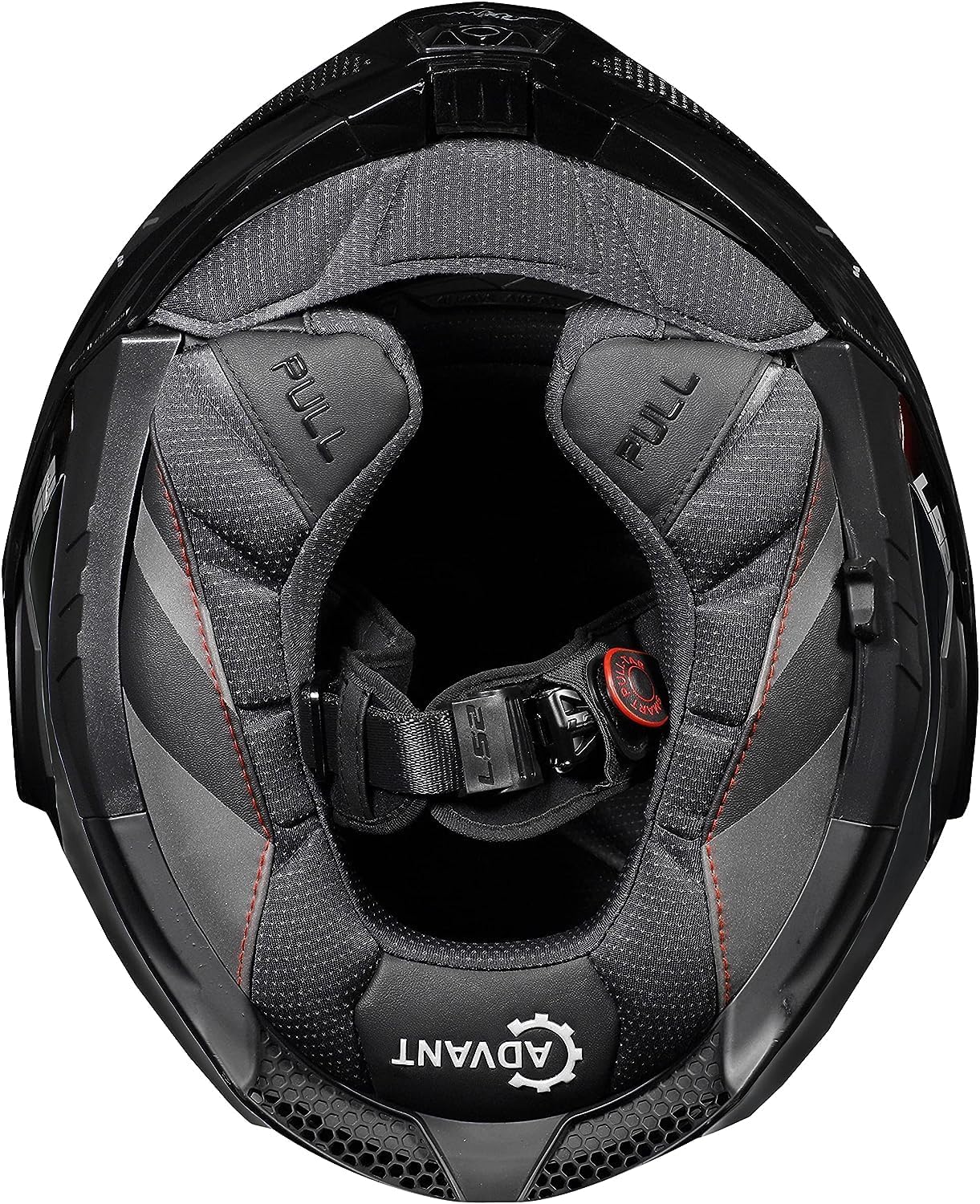 Detalle de LS2 ADVANT X CARBON Gloss – Casco modulare ADVANT X CARBON Gloss (XL) con Antiappannamento