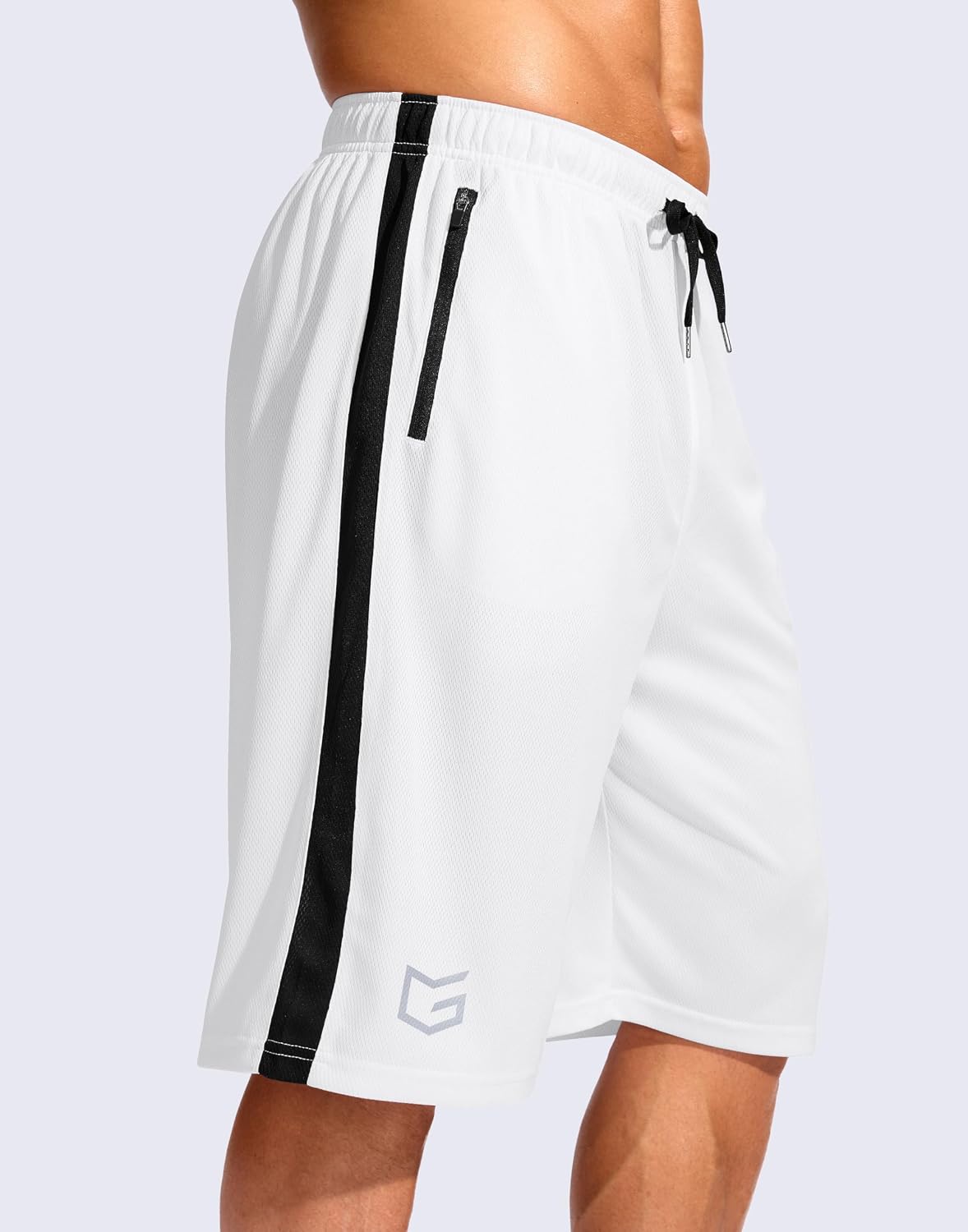 Detalle de G Gradual Men's Basketball Shorts, 11-Inch Inseam