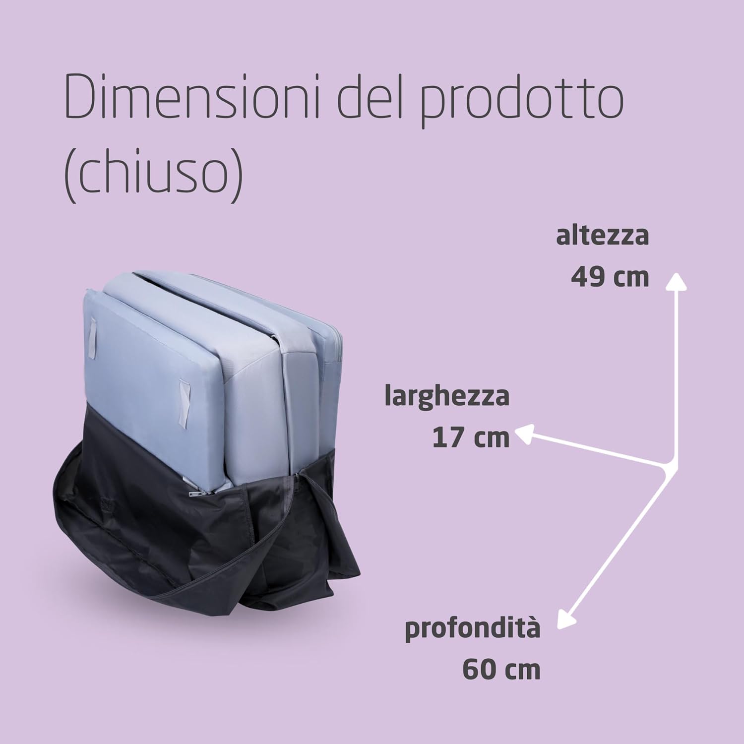 Thumbnail 6 de Maxi-Cosi Iris2: Lettino da viaggio 2 in 1 per neonato (0–3 anni), compatto, leggero e versatile