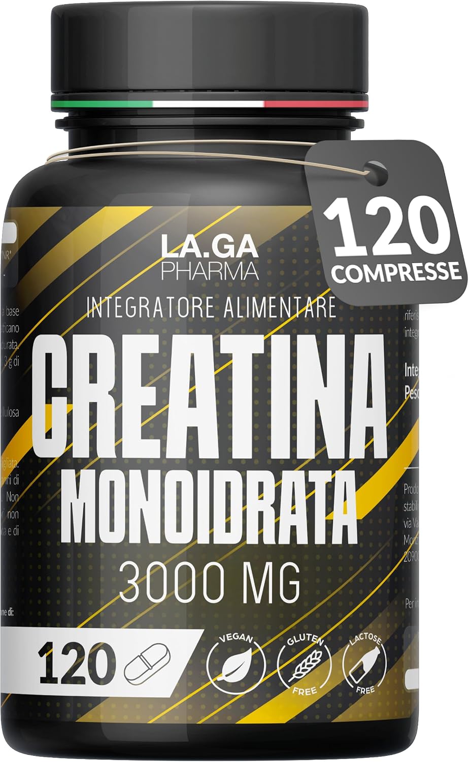 Creatina Monoidrata 120 Compresse da 3000 mg – Benefici e Considerazioni per l’Allenamento