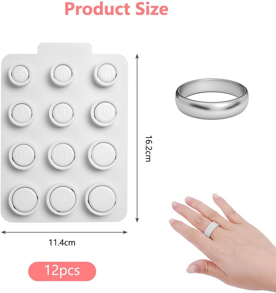 Detalle 2 de OFFCUP Ring Sizing Kit (Sizes 4–15) – Measure Before You Buy