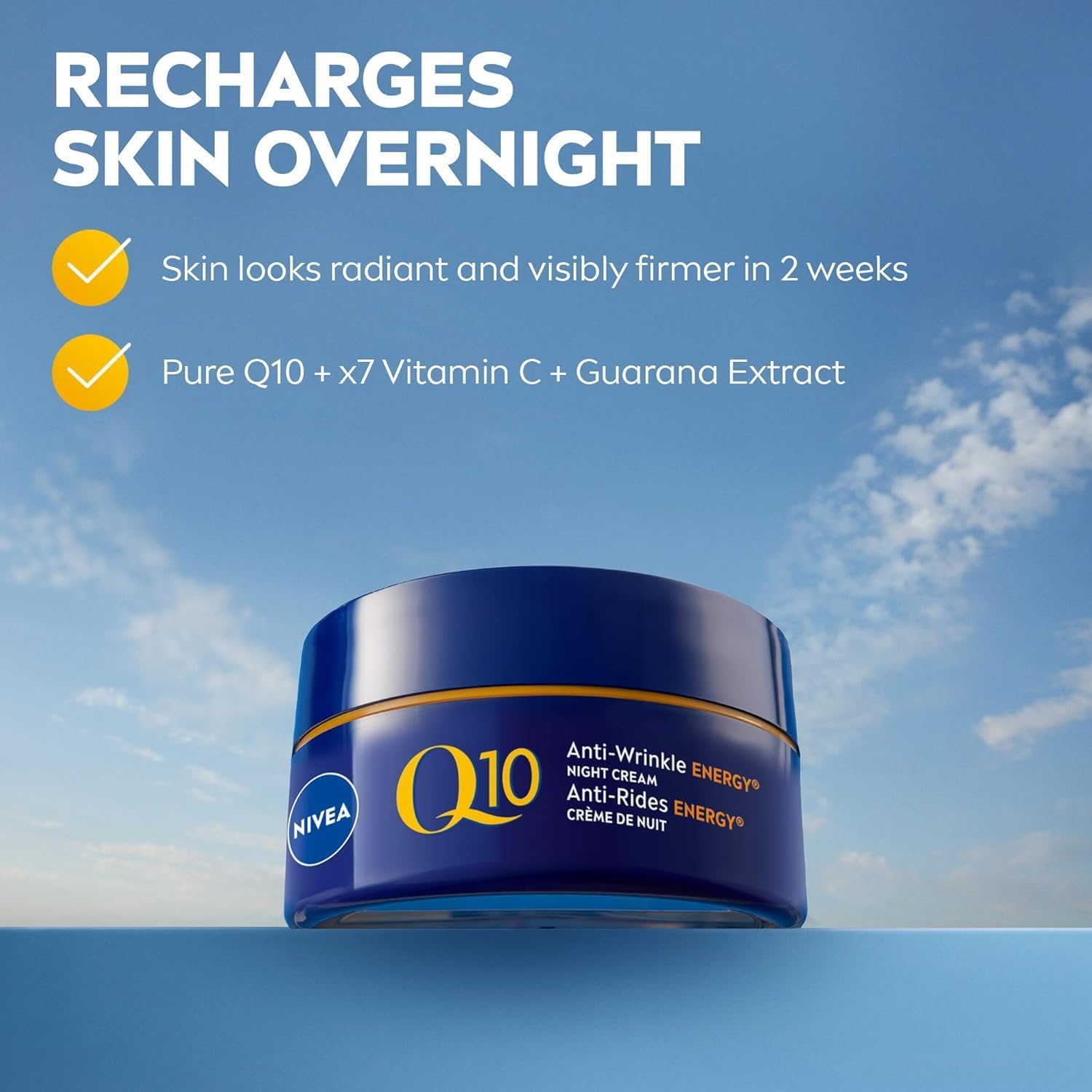 Thumbnail 1 de NIVEA Q10 night face cream 50ml