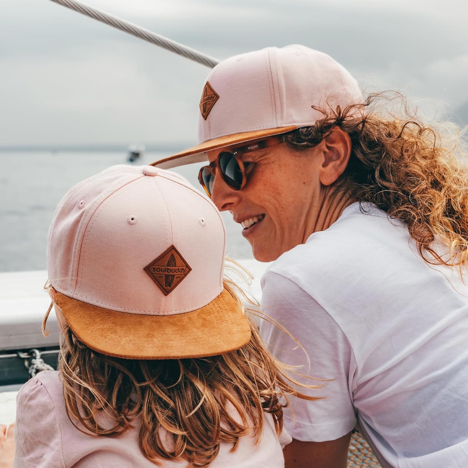 Thumbnail 6 de Soulbuddy Snapback Cap Unisex – verstellbare Streetwear-Kappe mit veganem Lederpatch