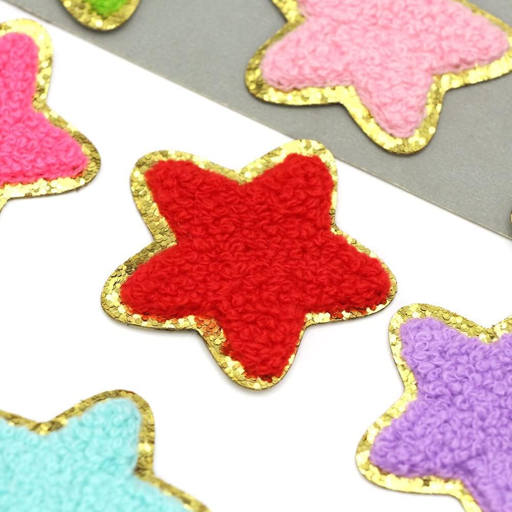 Detalle 2 de Star Iron-On Patches, Chenille