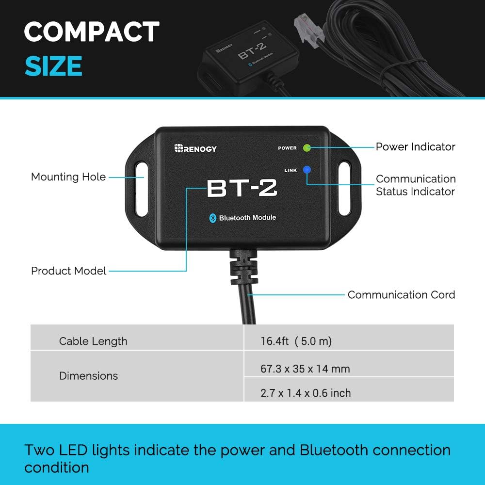 Thumbnail 5 de Renogy BT-2 Bluetooth Module ⚡