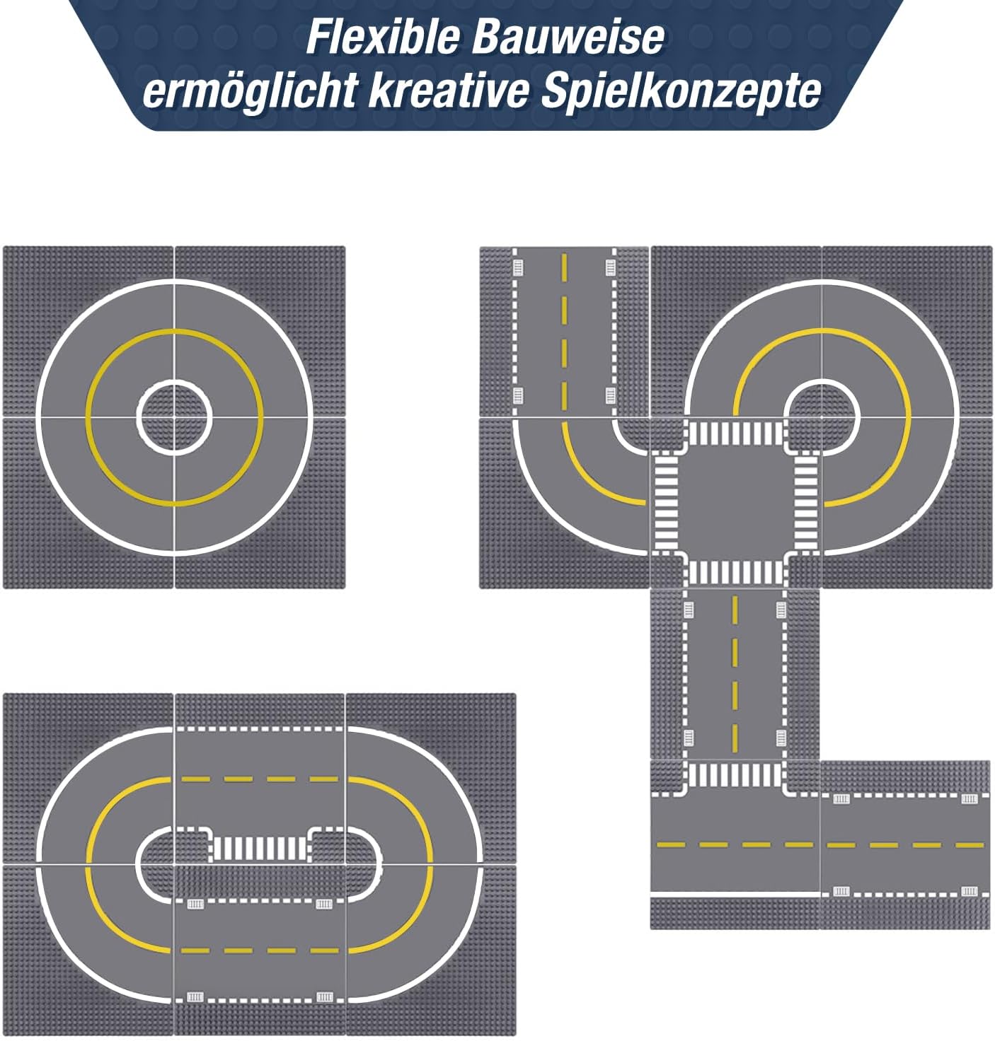 Thumbnail 3 de Straßenplatten-Set 12 Teilig für City