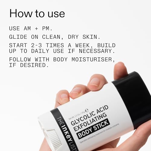 Detalle 2 de The INKEY List Glycolic Acid Exfoliating Body Stick 45g