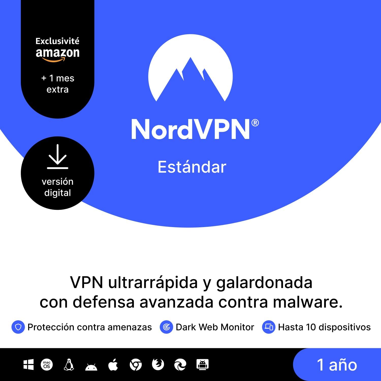 Thumbnail 4 de NordVPN Amazon Esencial 1 año para 10 dispositivos