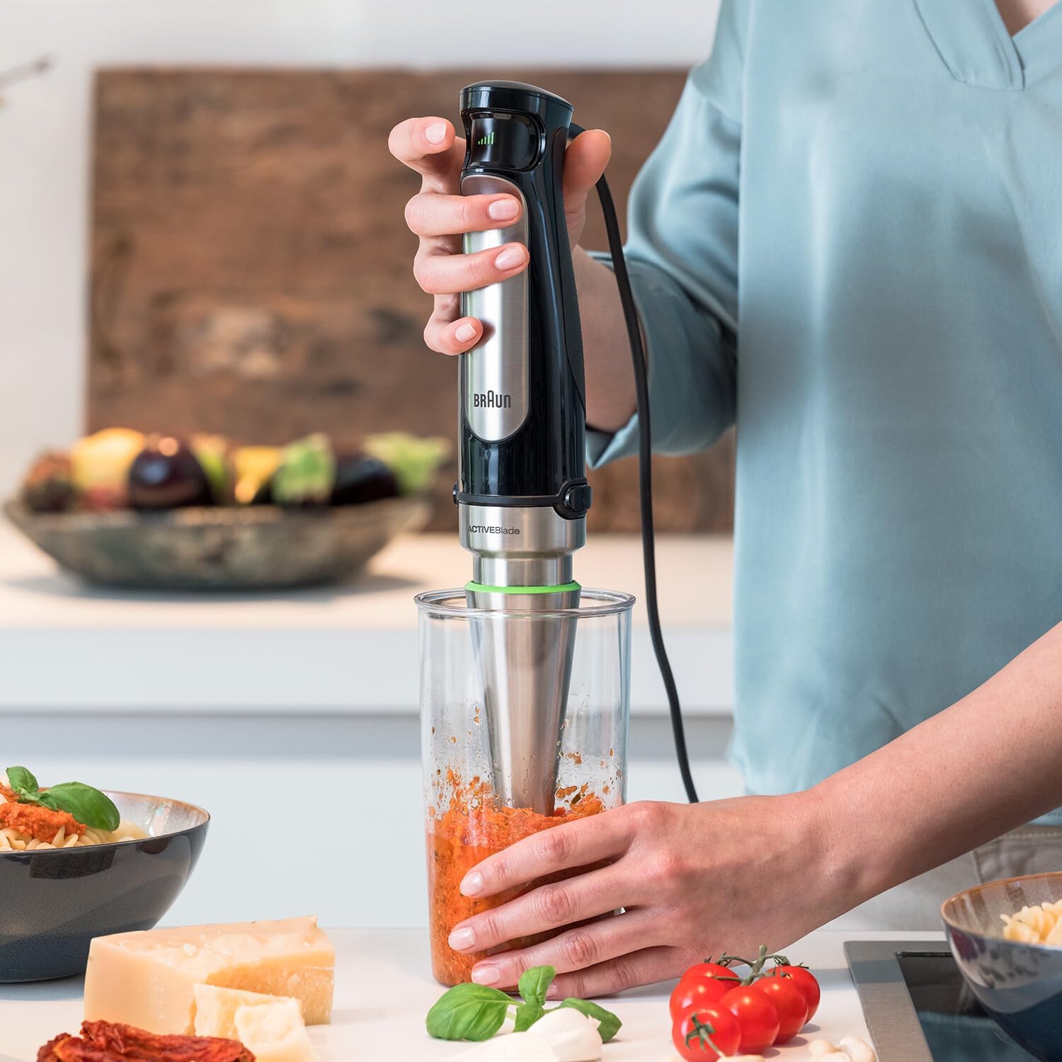 Thumbnail 5 de Braun MultiQuick 7 MQ7035X Stabmixer mit SplashControl, ActiveBlade und 1000 W