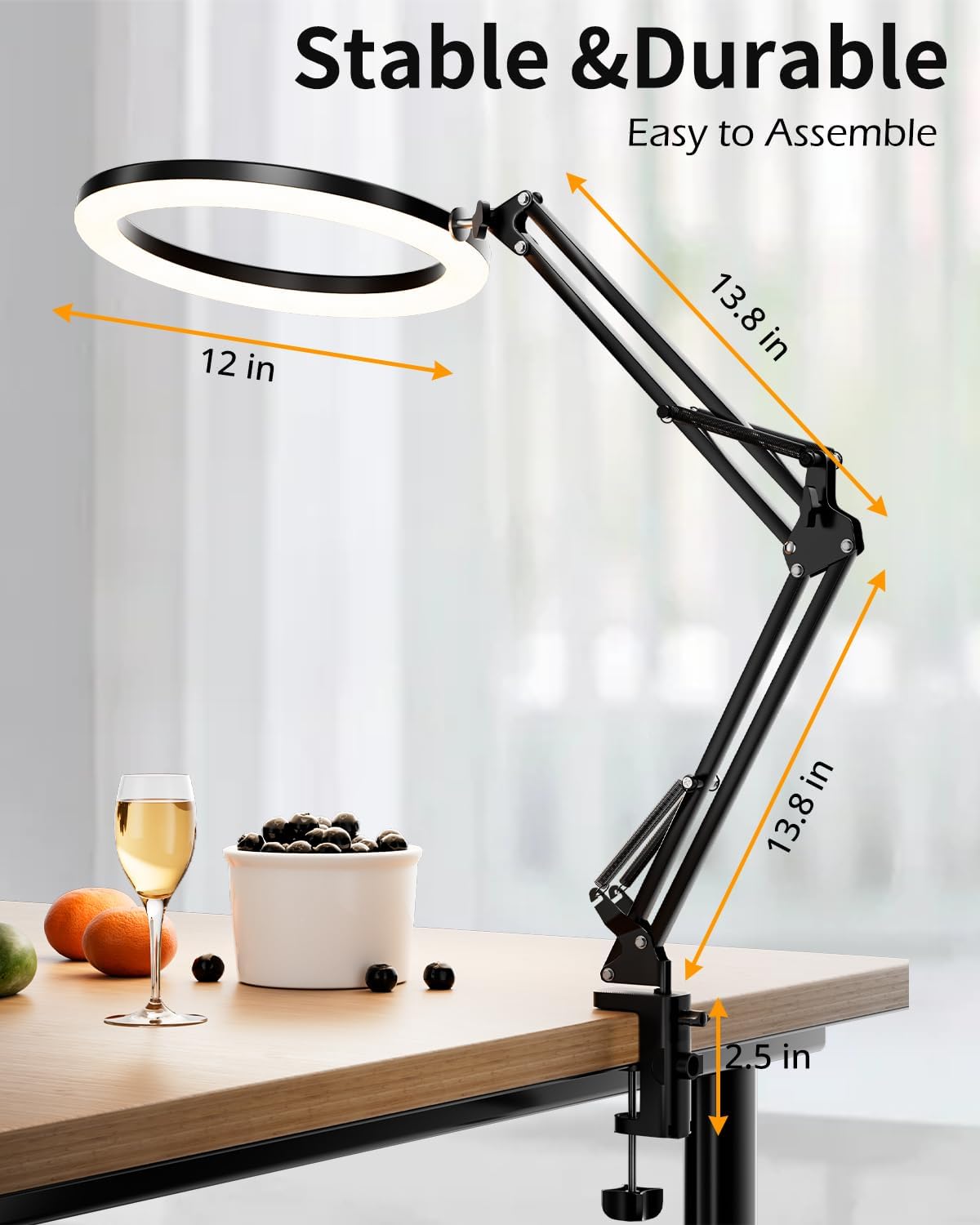 Detalle 2 de UBeesize 12" Ring Light for Streaming 🎥