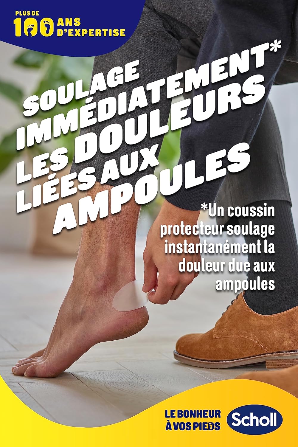 Detalle 2 de Dr. Scholl's Etui de 5 Pansements Ampoules Grand Format pour Talons