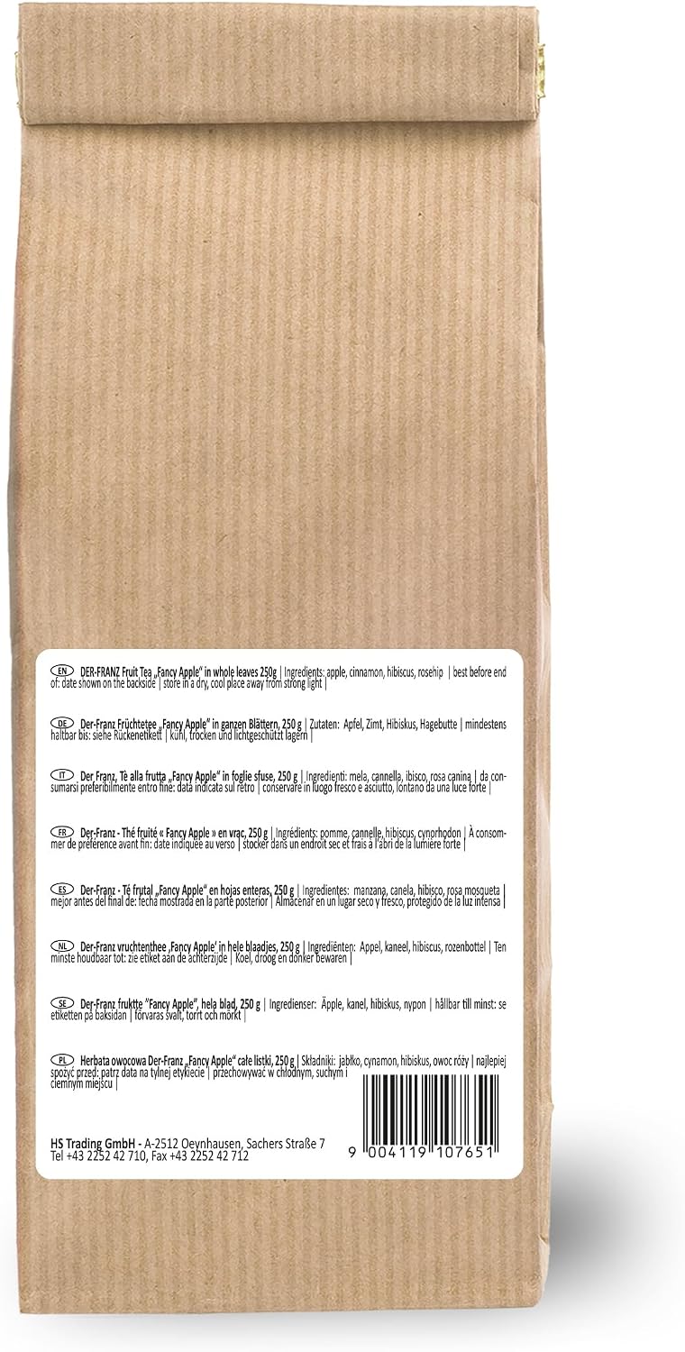 Detalle 2 de Der-Franz Fancy Apple 250 g té frutal