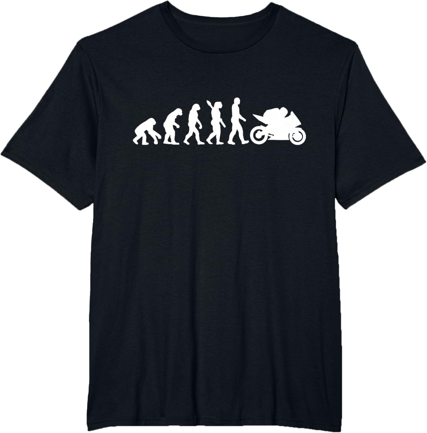 Detalle de Moto De Course Motocycliste Motards L'évolution T-Shirt