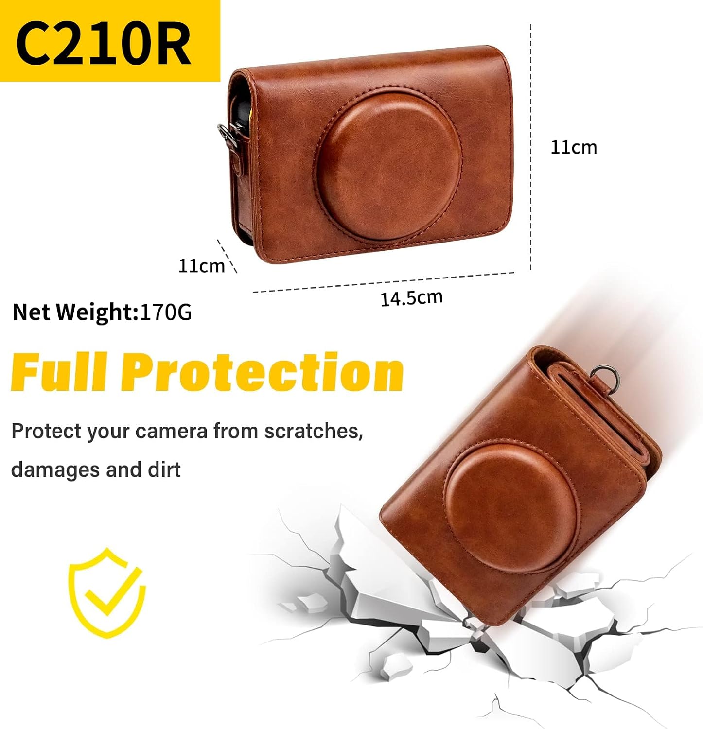 Thumbnail 2 de Rieibi Mini Shot 2 Retro Case PU Leather