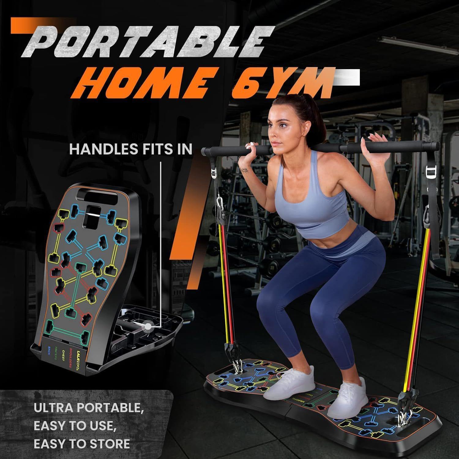 Thumbnail 5 de LALAHIGH Push Up Board 36-in-1 💪