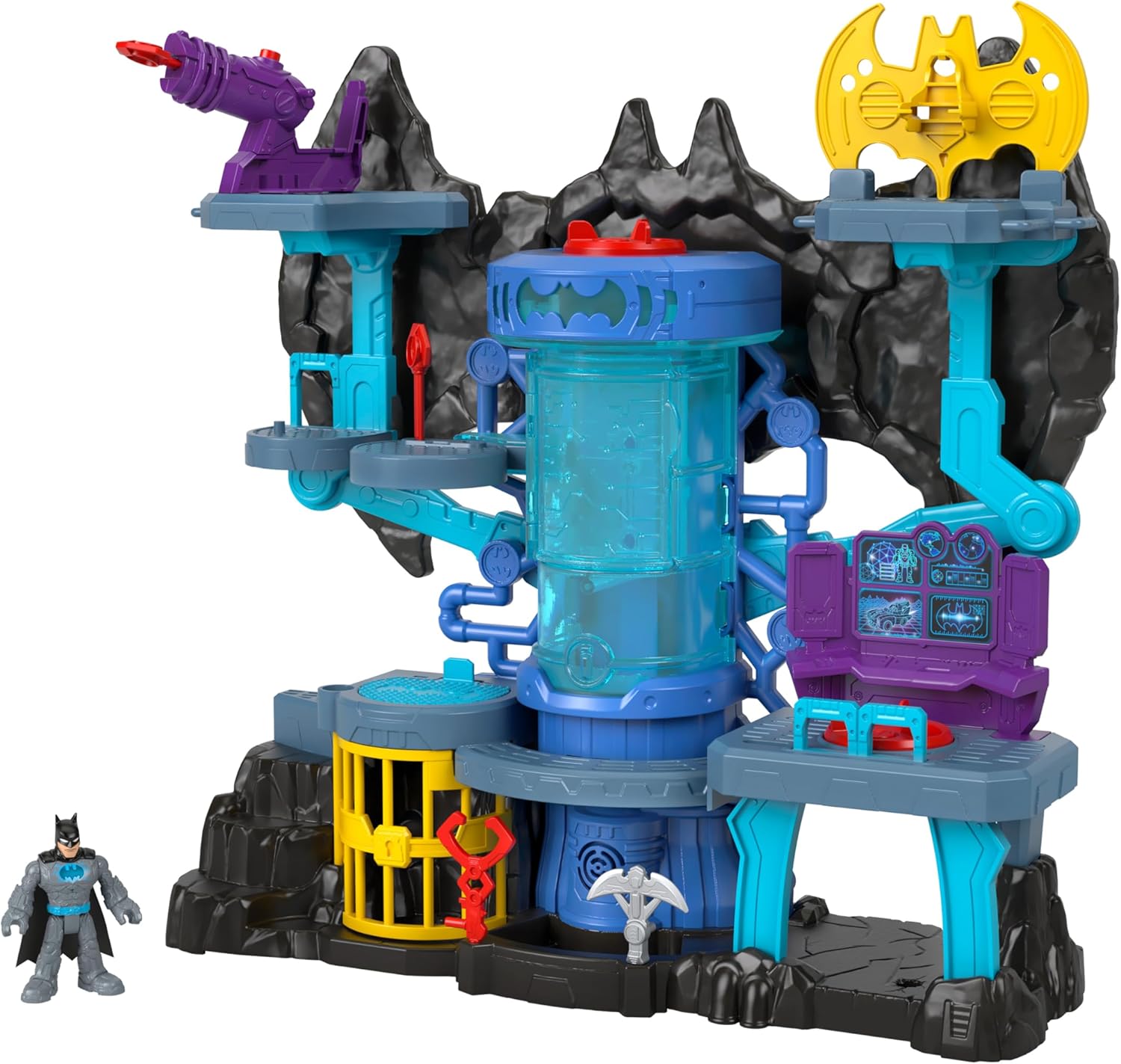 Thumbnail 6 de Fisher-Price Imaginext DC Super Friends Batman Bat-Tech Batcave Playset (HGN70)