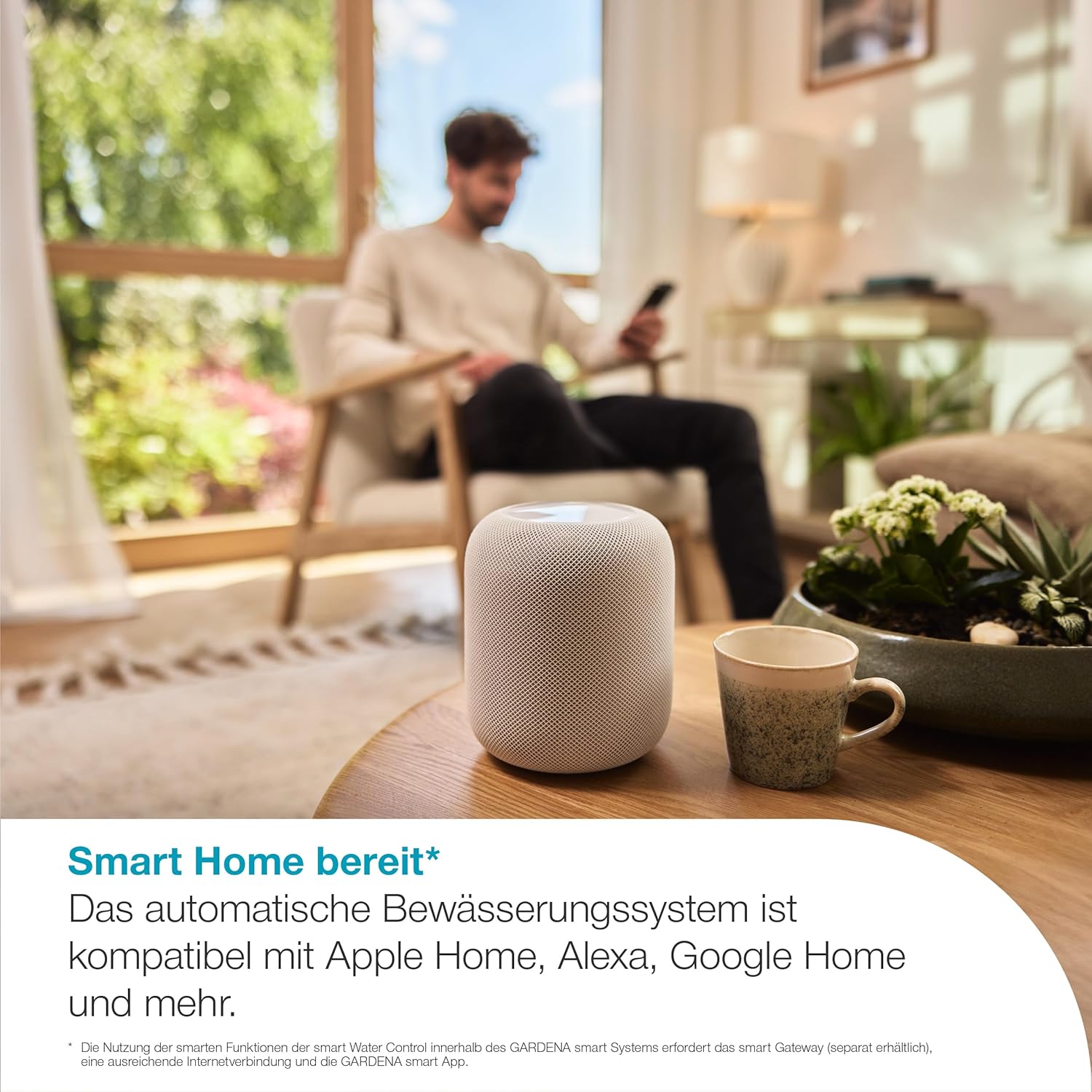 Thumbnail 2 de GARDENA smart Water Control Bewässerungssteuerung (19033-20) – datengesteuerte Automatisierung mit Frostwarnung