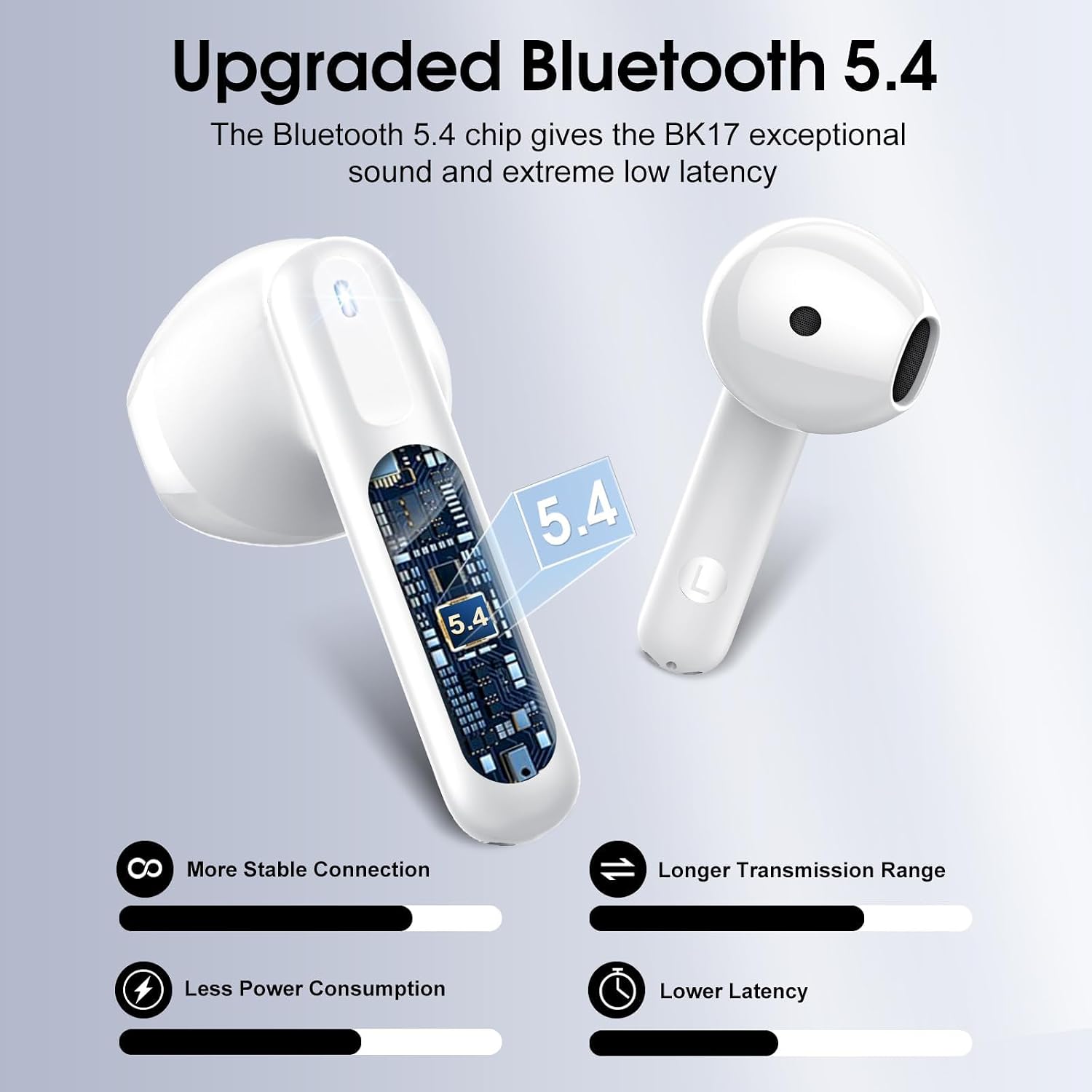 Thumbnail 1 de Cillso Wireless Earbuds Bluetooth 5.4
