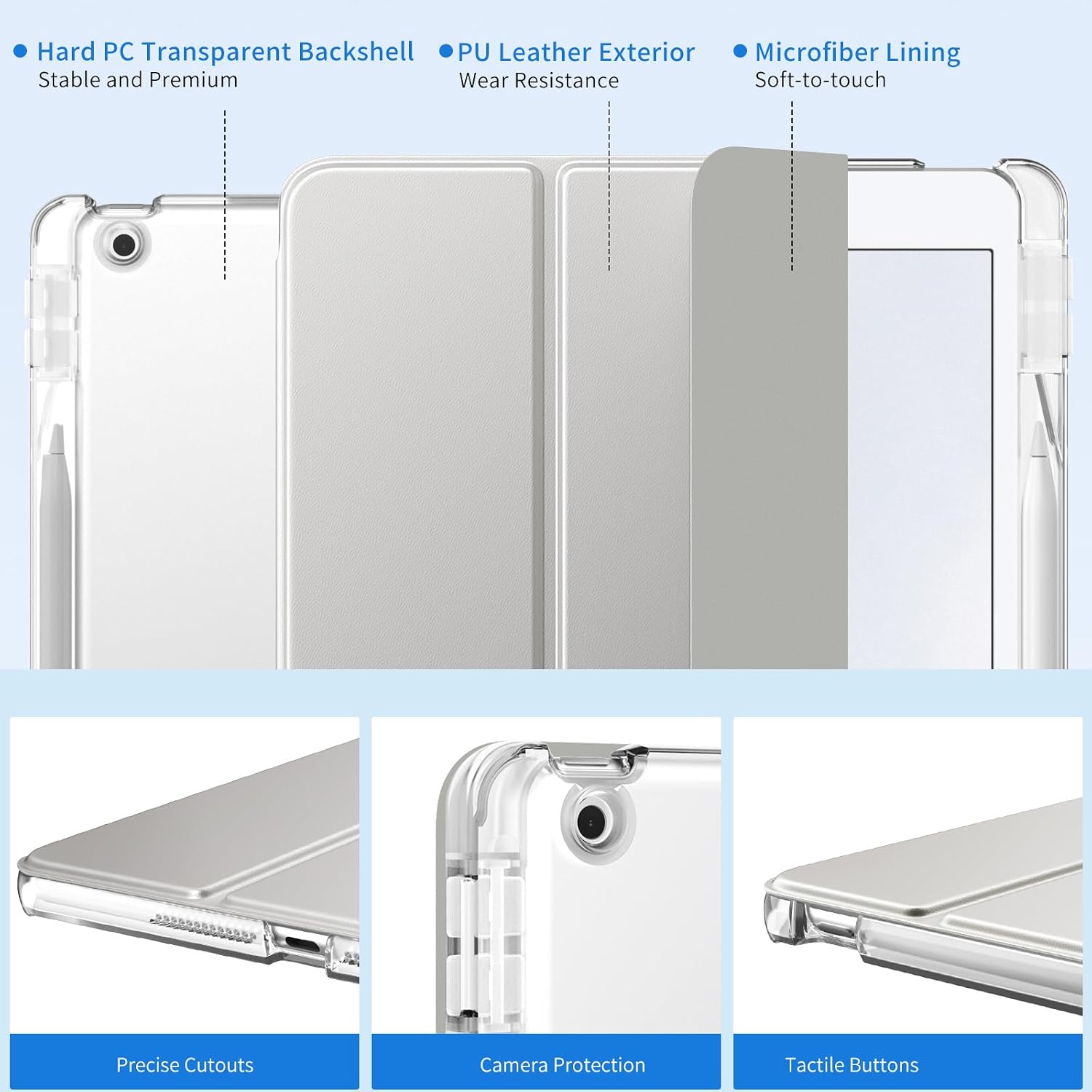 Detalle de MoKo iPad Case 10.2-Inch