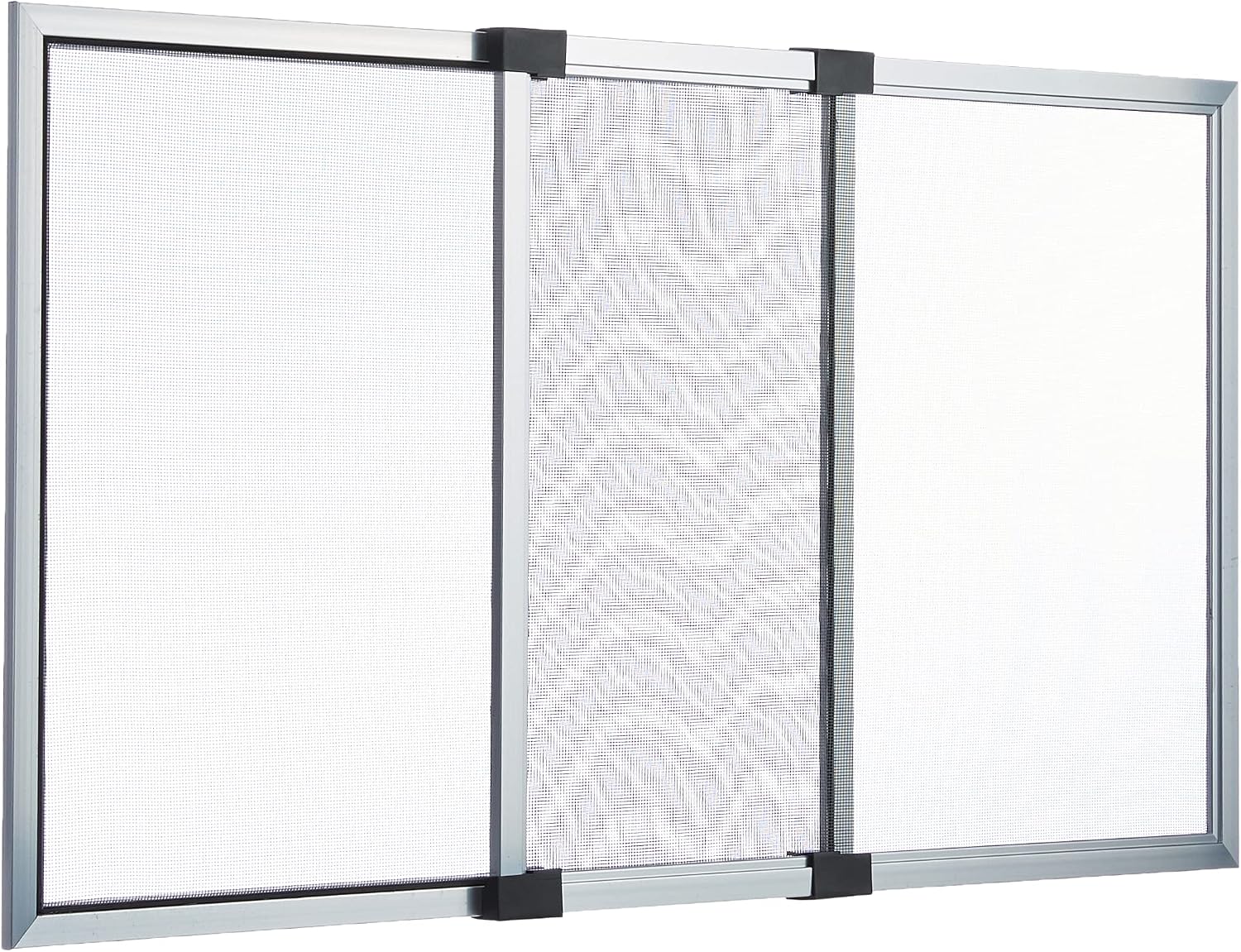 Detalle de Vigor 75005 Extendable Mosquito Net, Anodised Aluminium, 50 x 40/92 x 40 cm