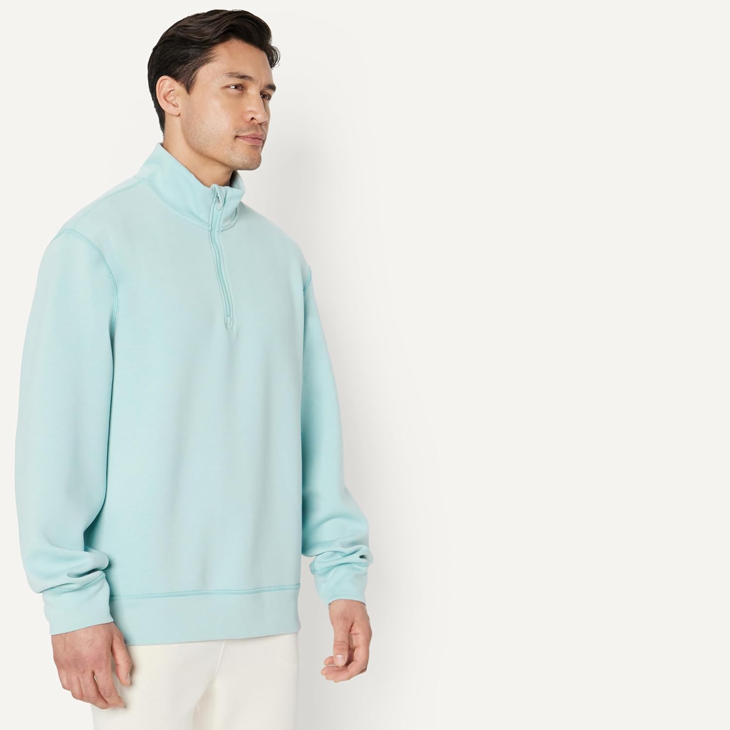 Thumbnail 1 de Amazon Essentials Men’s Active Sweat Quarter-Zip Relaxed-Fit Hoodie