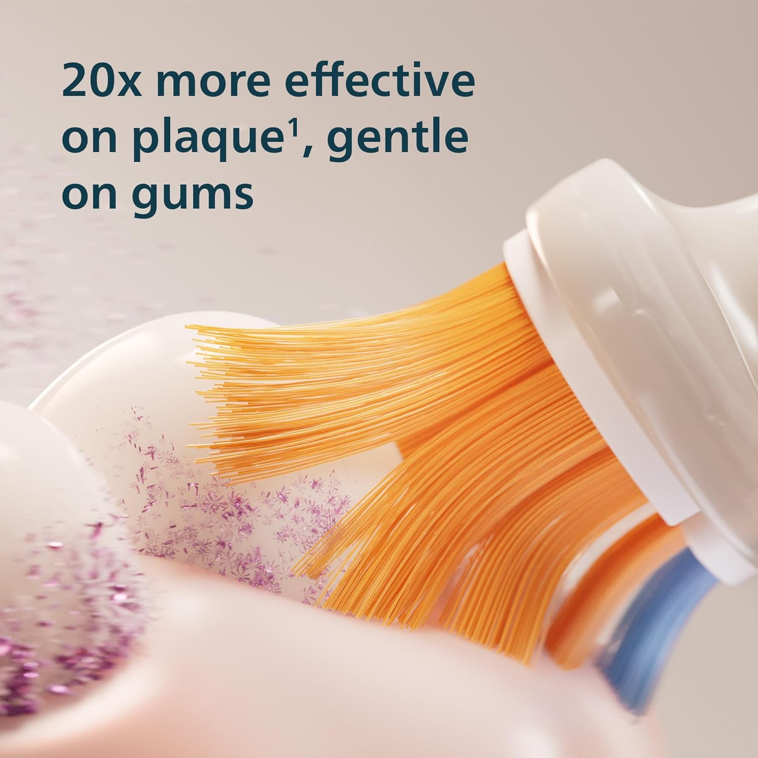 Detalle de Philips Sonicare DiamondClean Smart 9400 HX9917/88: A thoughtful upgrade for mindful brushing