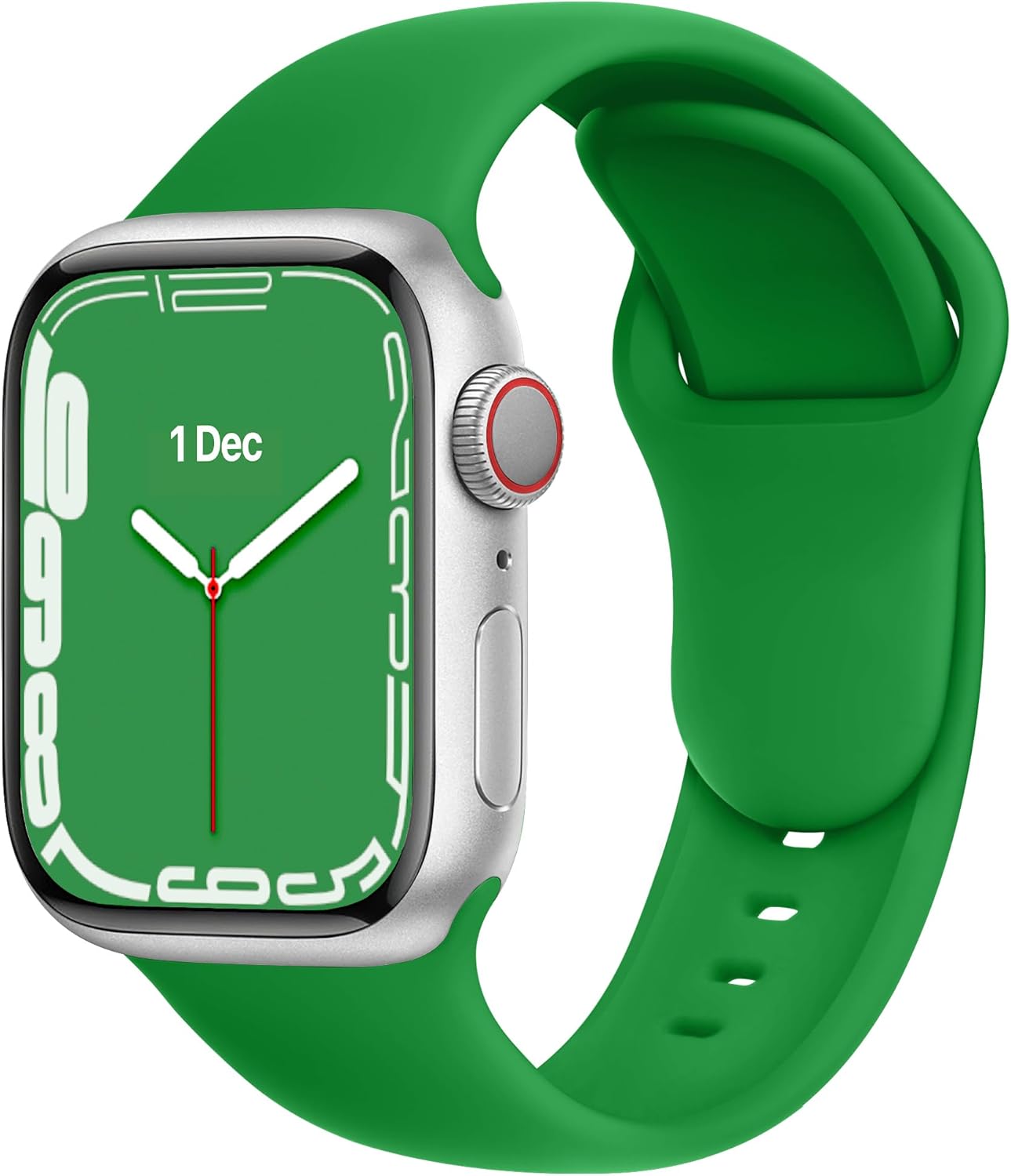 Thumbnail 6 de DONEGANI C1B — Bracelet silicone pour Apple Watch Ultra 2 et Séries 3 à 10, modèles 38–49 mm