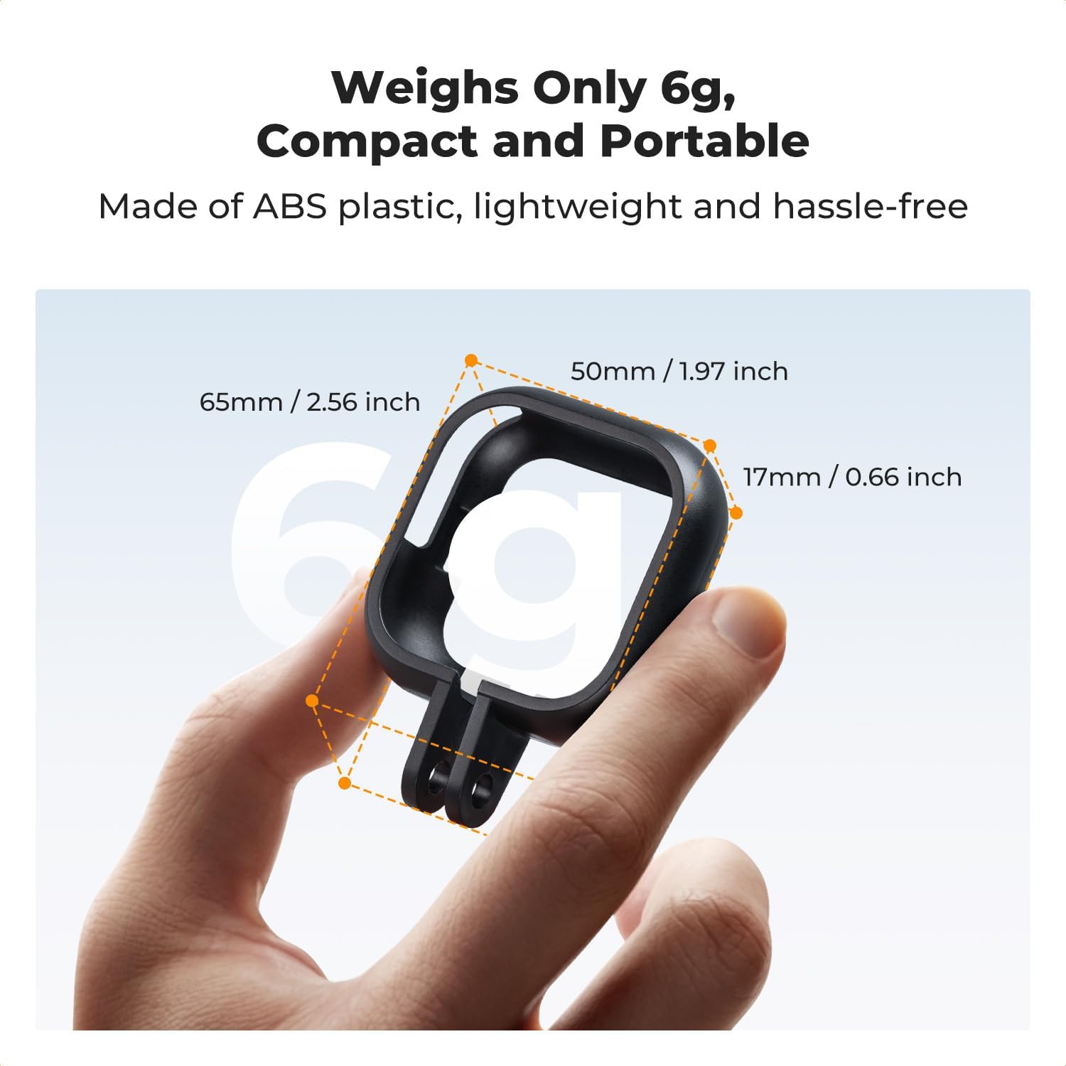 Thumbnail 3 de K&F CONCEPT Action Camera Mount for Insta360 GO Ultra Protective Frame Adapter Cage