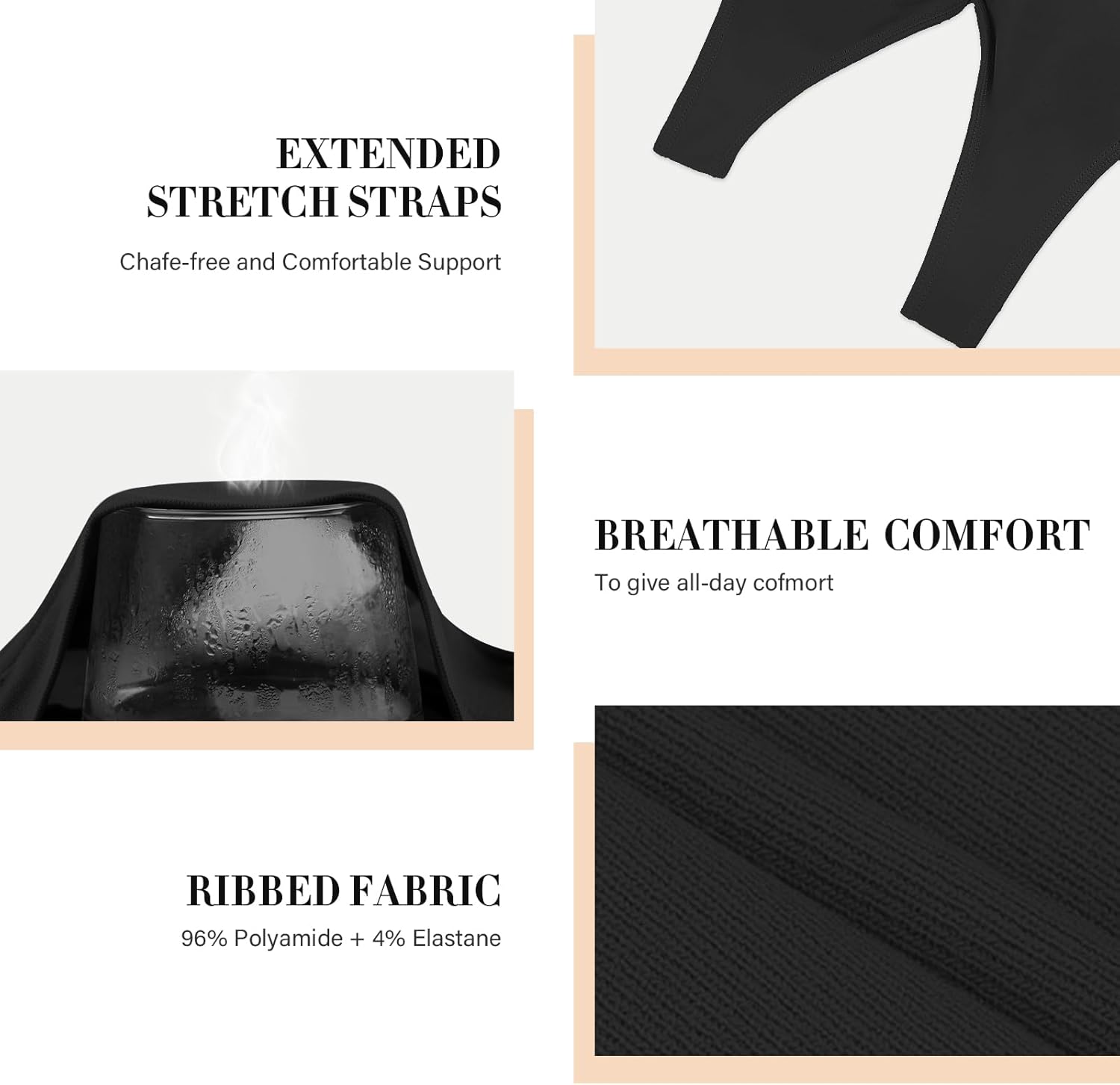 Thumbnail 4 de YUTYTH Comfort Bra for Women – Wirefree seamless crop top with removable pads