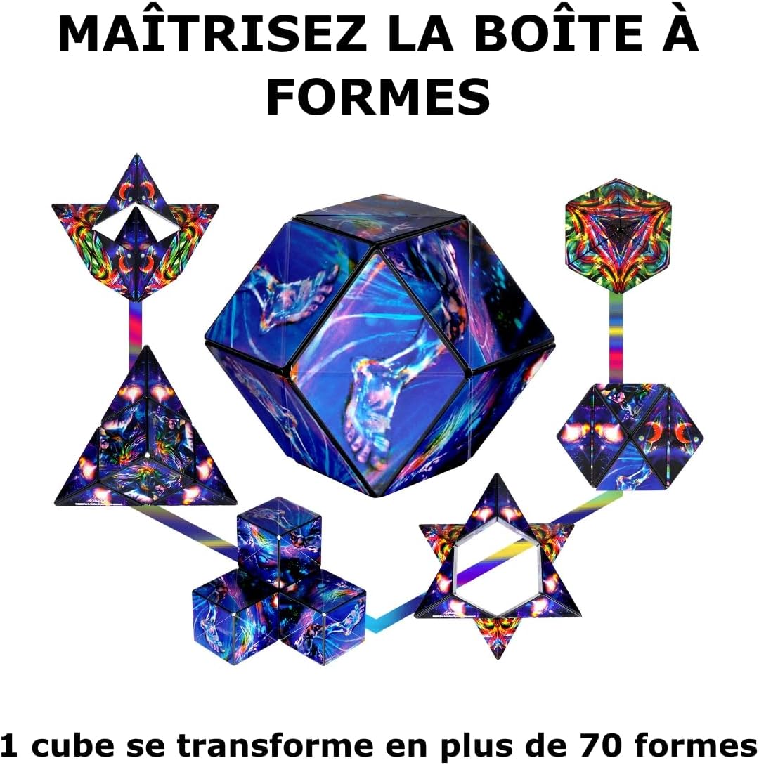 Detalle 2 de Shashibo Cube Transformable 36 aimants
