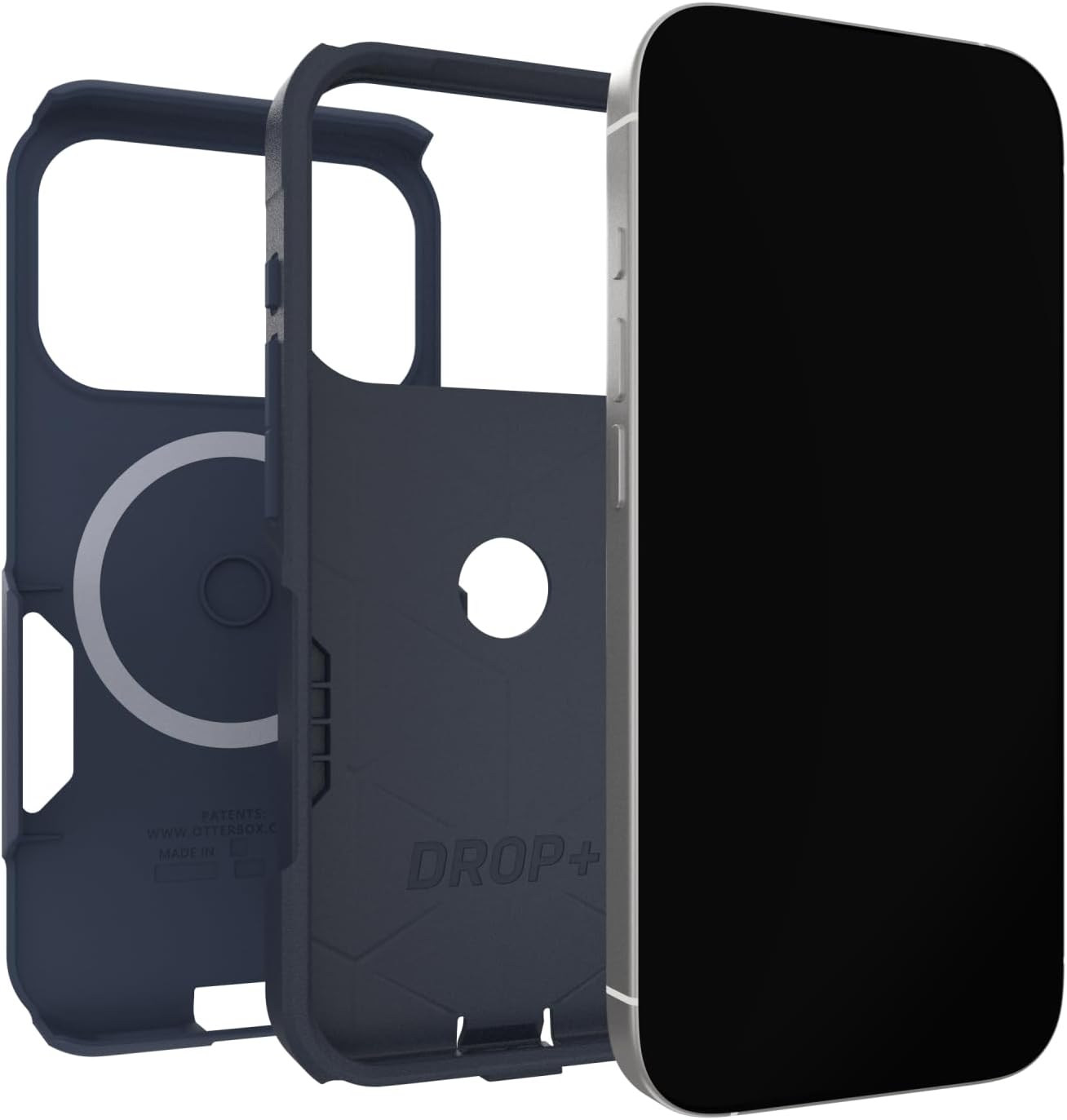 Thumbnail 3 de OtterBox iPhone 17 Pro Commuter Series Case - Blue Sentiment: Slim, Dual-Layer Protection