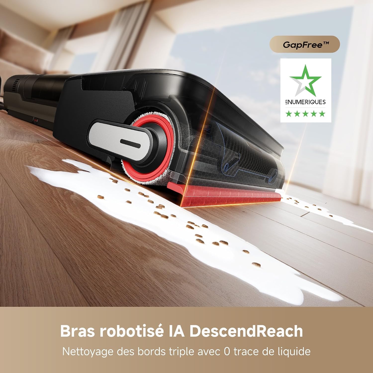 Detalle de DREAME H15 Mix aspirateur laveur 23 000 Pa