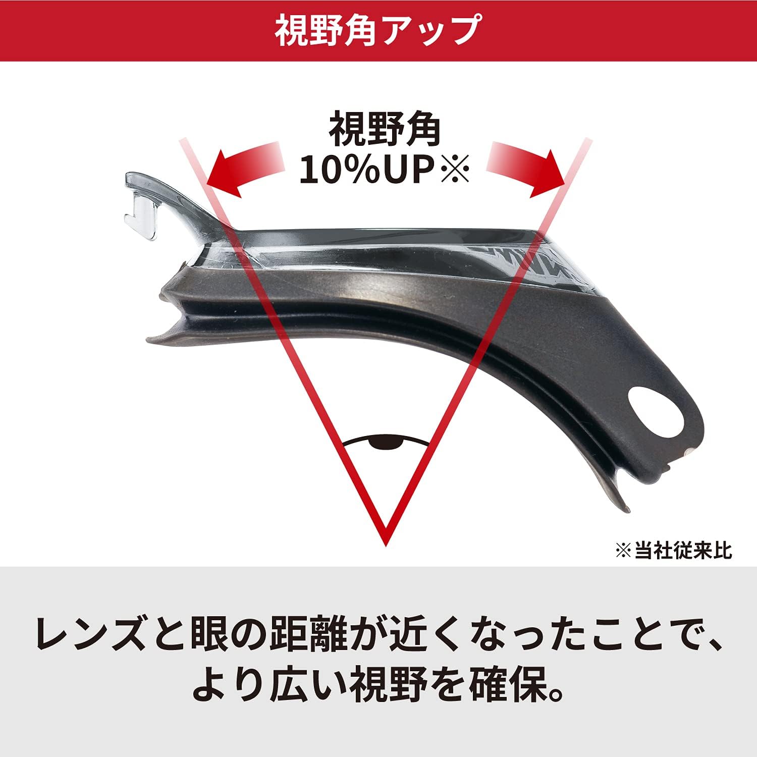 Thumbnail 2 de SWANS SRX-PAF スイミングゴーグル レーシング用 クッション付き 日本製 CYカラー