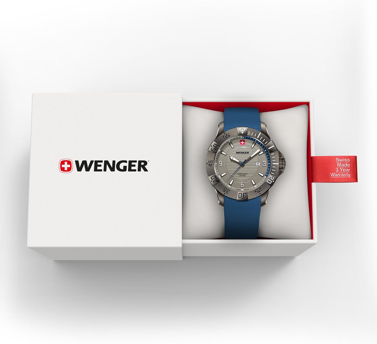 Thumbnail 2 de Wenger Montre Seaforce Homme – Quartz Analogique, Ø43 mm, Swiss Made, Étanche 200 m