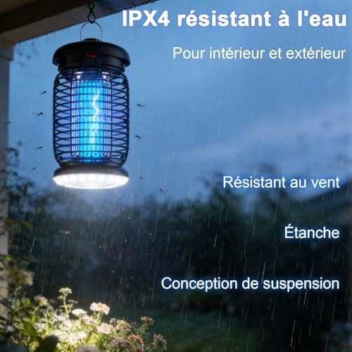 Detalle 1 de WUEAOA lampe anti-moustiques 4200 V