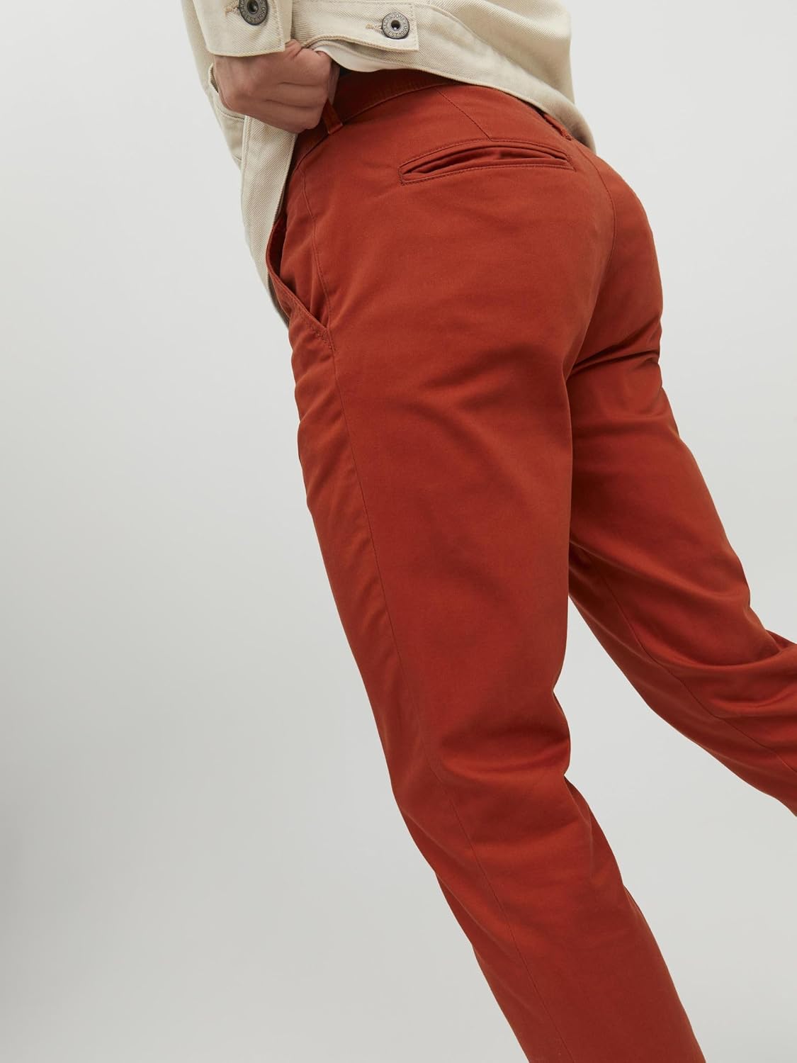 Thumbnail 6 de JACK & JONES Jjimarco Jjbowie Sa Pantalones chinos beige para hombre 32W / 32L