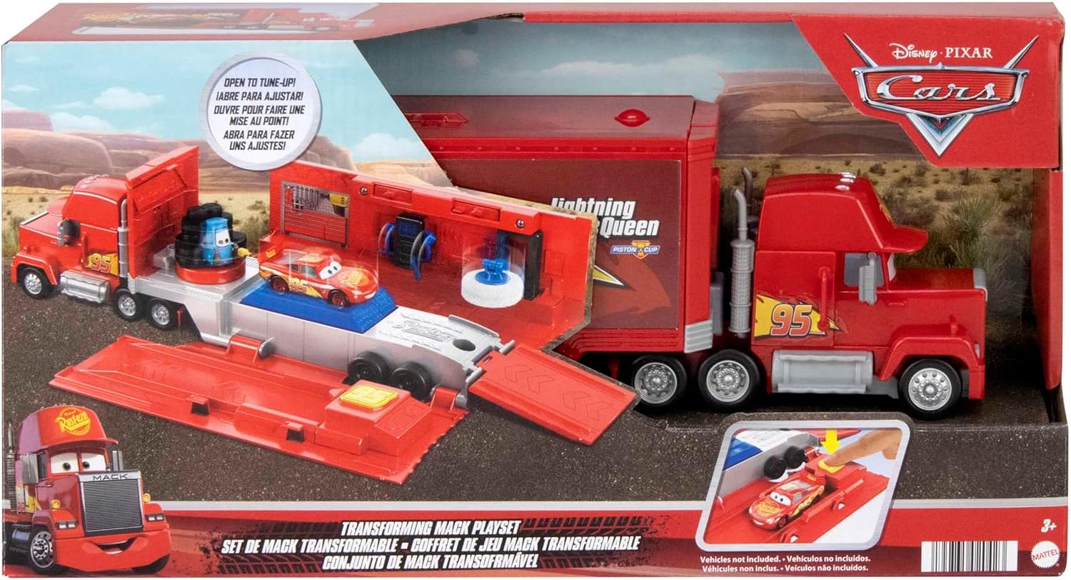 Thumbnail 5 de Disney Pixar Cars Tuning Mack Spielset 2-in-1