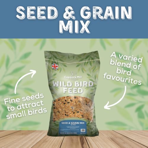 Detalle 2 de Copdock Mill Wild Bird Seed & Grain Mix 20kg Bag