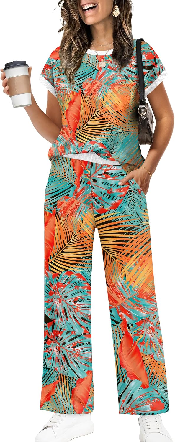 Thumbnail 6 de WIHOLL two-piece lounge set for wide-leg comfort