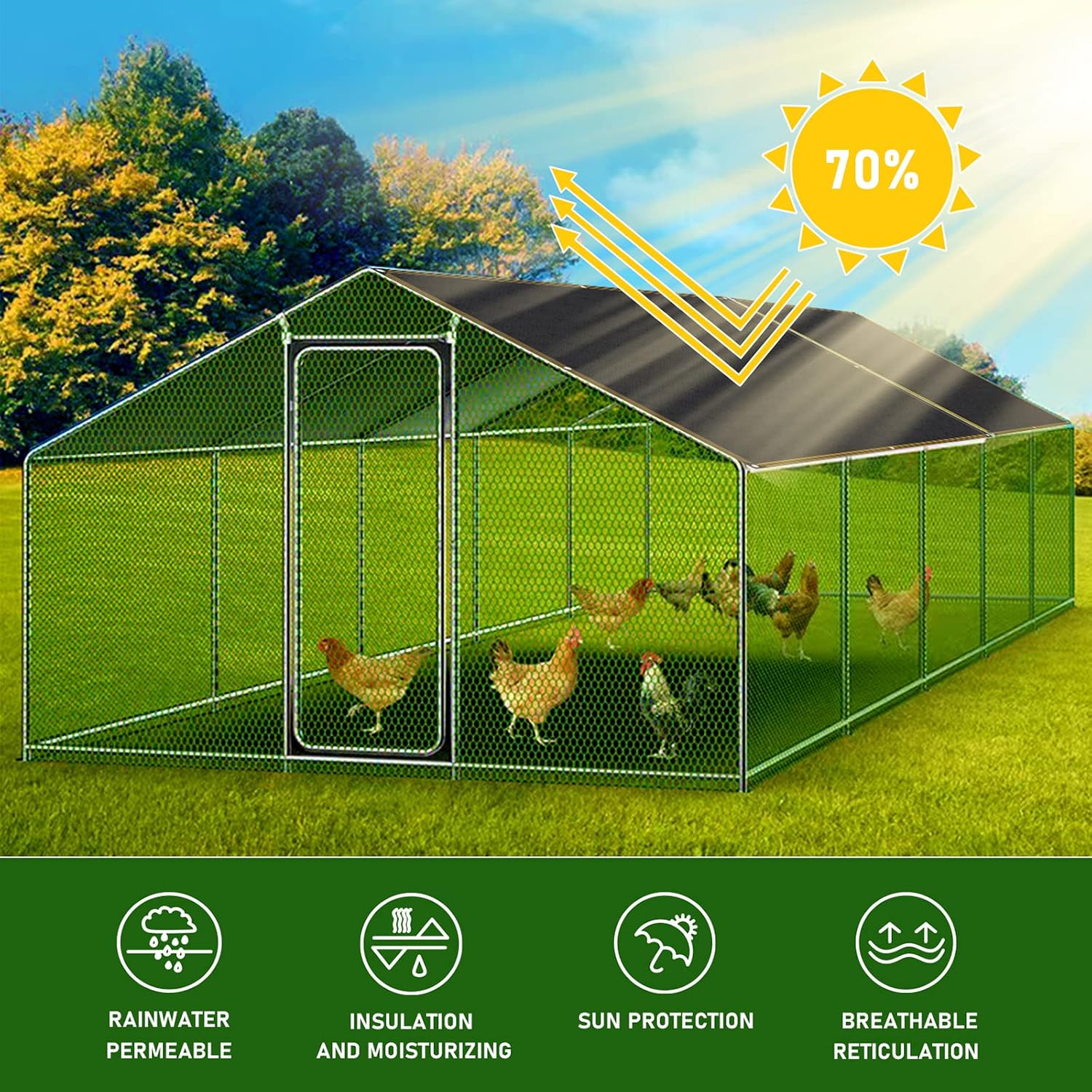 Thumbnail 1 de Toldo Vela Exterior Terraza 4x5m ☀️ Para Balcón y Pérgola