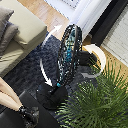 Detalle 2 de Cecotec Ventilador de Pie EnergySilence 510: 40 W, 5 aspas de 40 cm y altura ajustable