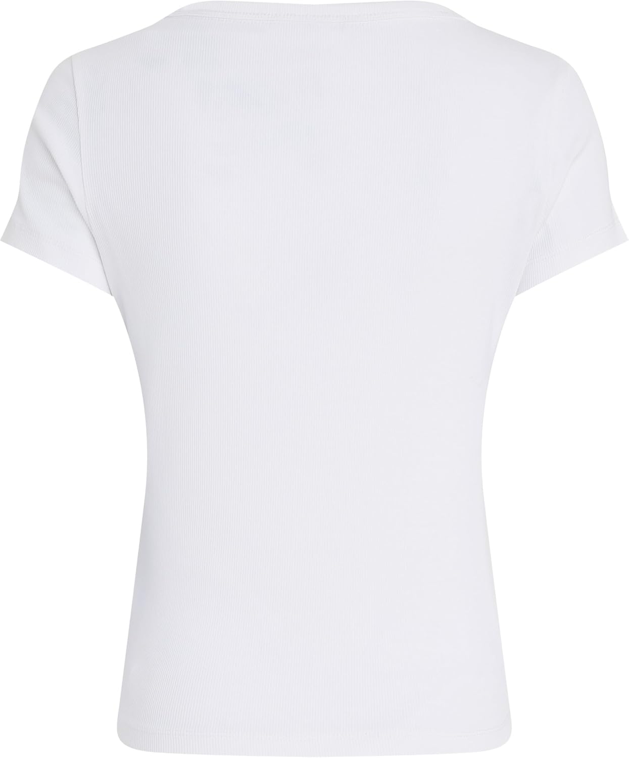 Thumbnail 6 de Tommy Jeans T-Shirt Manches Courtes Femme Slim Col en V – coton régénératif et coupe ajustée