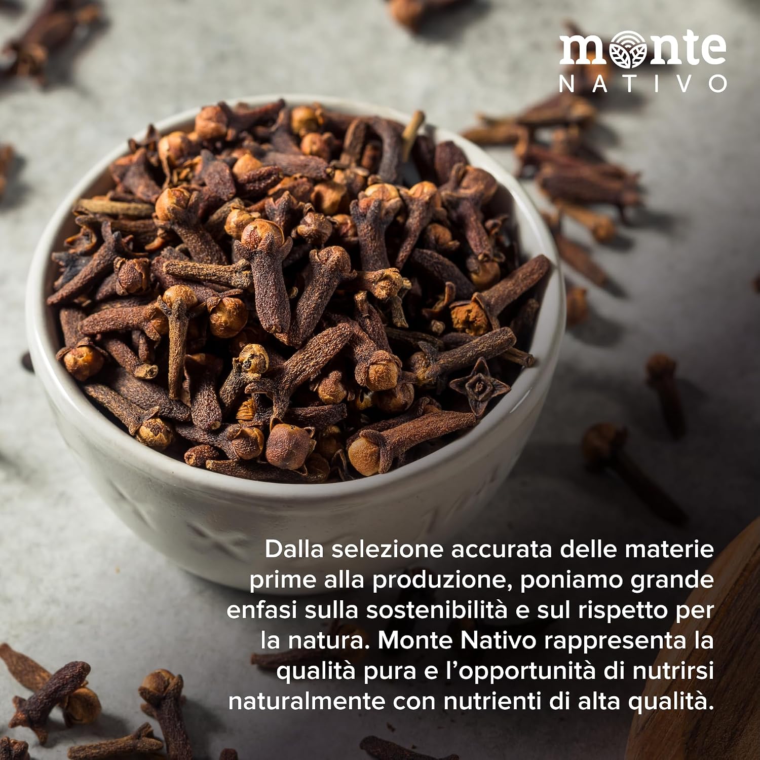Detalle de Chiodi di Garofano Monte Nativo (250g) – chiodi interi, aroma intenso e versatilità in cucina