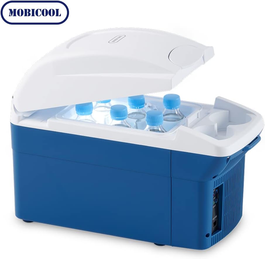 Detalle 2 de Mobicool Kühlbox, Schaumstoff, Blau, 8 Liter – kompakt und vielseitig für unterwegs
