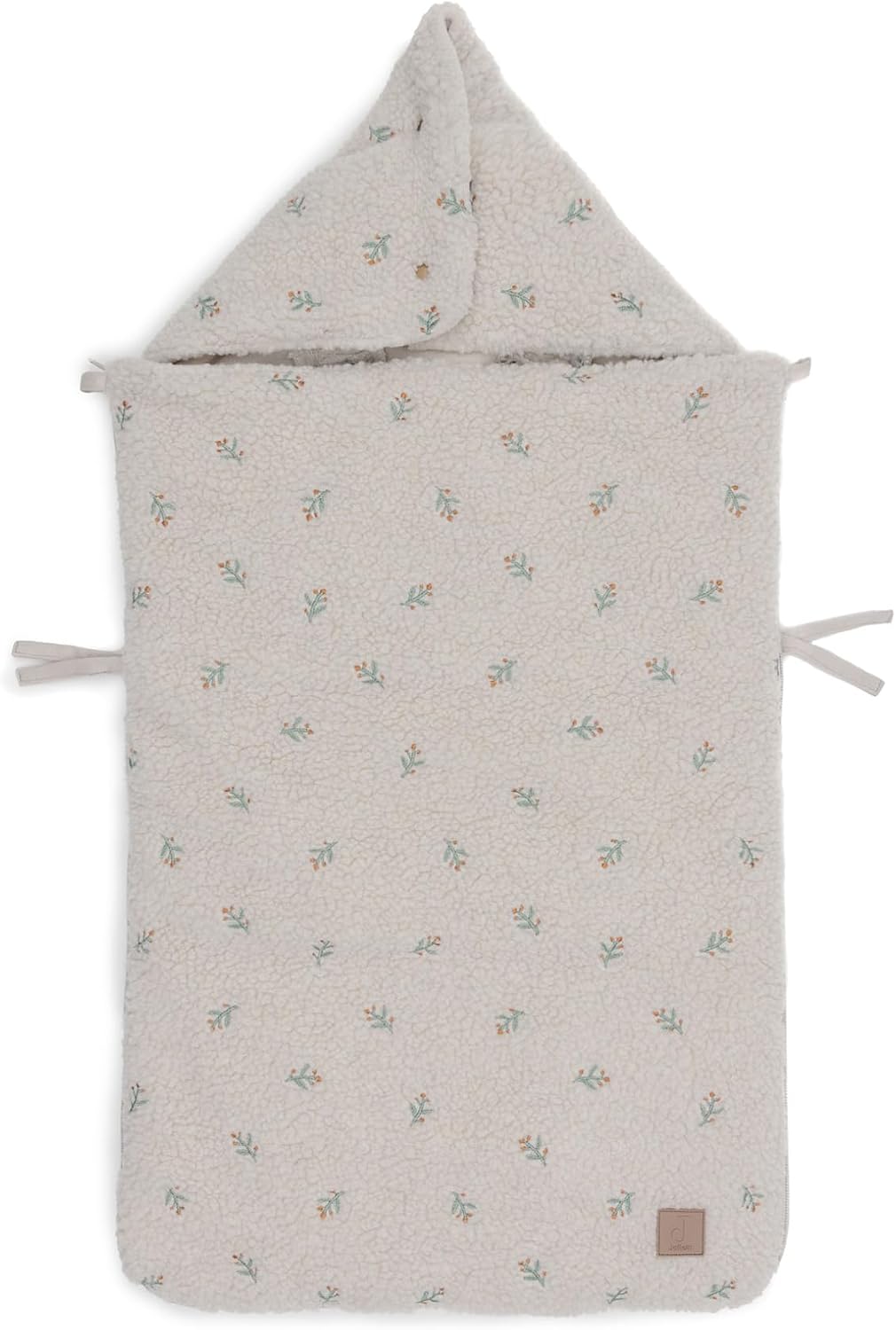 Detalle 2 de Jollein Chancelière Teddy Lovely pour porte‑bébé